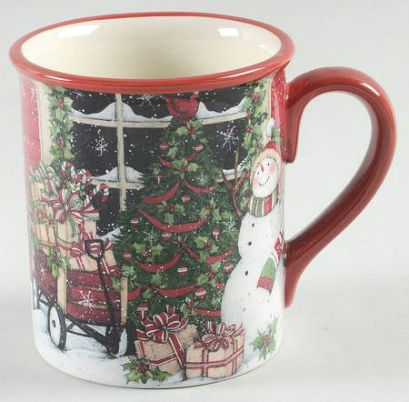 Snowman's Sleigh Mug