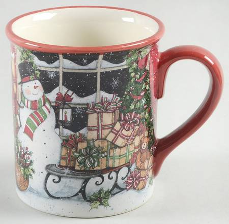 Snowman's Sleigh Mug