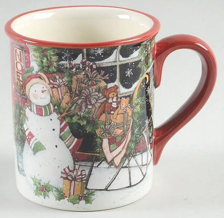 Snowman's Sleigh Mug