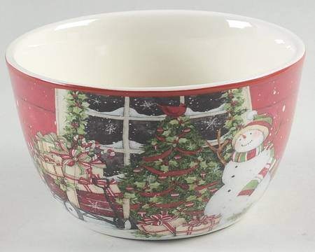 Snowman's Sleigh Individual Ice Cream Dish