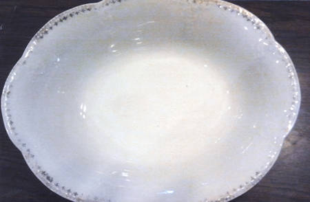 CAR241 9" Oval Vegetable Bowl