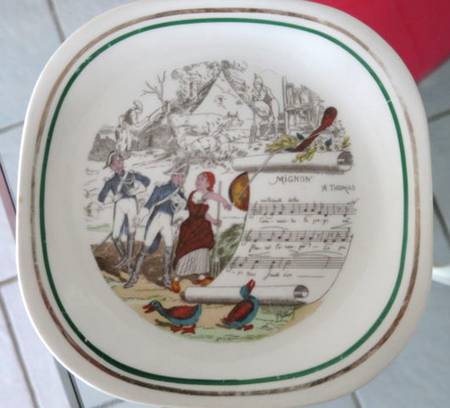 CAN294 Square Salad Plate