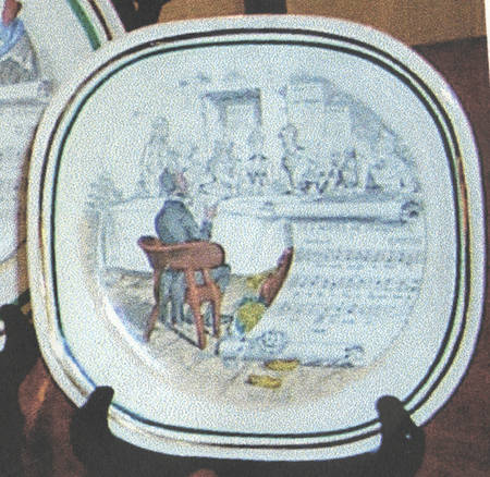CAN294 Square Salad Plate