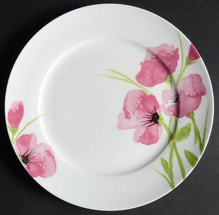 Poppy Pink Salad Plate