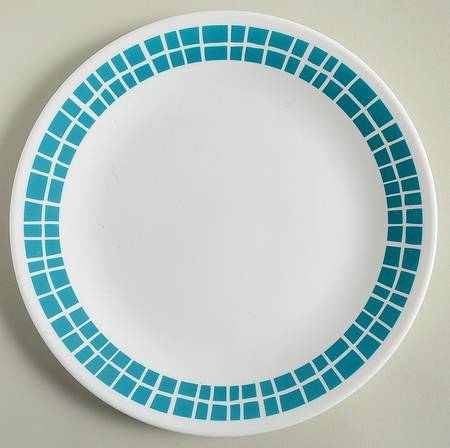 Aqua Tiles (Corelle) Salad Plate