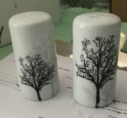Timber Shadows (Corelle) Salt & Pepper Set