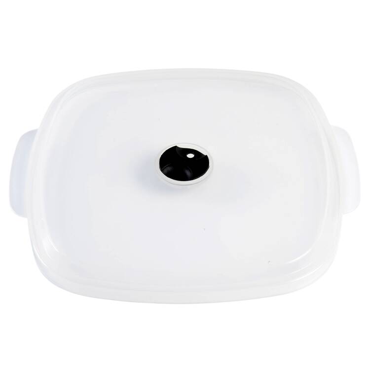 Timber Shadows (Corelle) Vent Lid for 40 Oz Square Plastic Microwave Bow