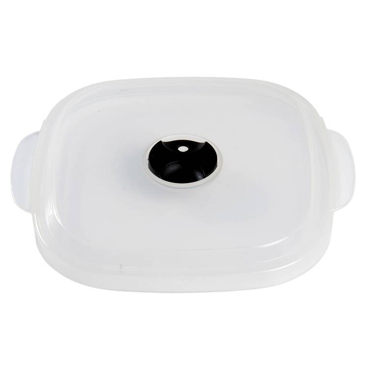 Timber Shadows (Corelle) Vent Lid for 16 Oz Square Plastic Microwave Bow