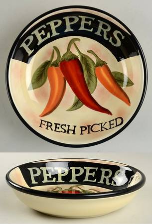 Farm Fresh 9" Individual Pasta Bowl