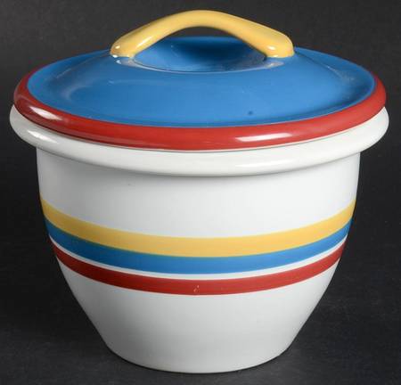 Hoops Sugar Bowl & Lid
