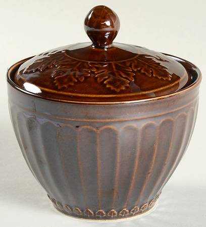 Parthenon Brown Sugar Bowl & Lid