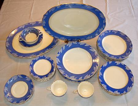 Cardinal Blue by Coalport