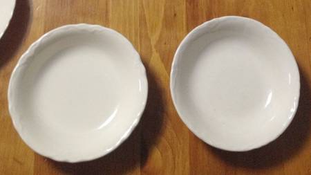 Golden White Fruit/Dessert (Sauce) Bowl