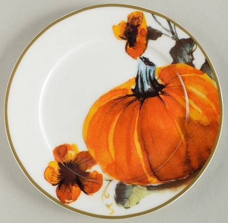 Pumpkins Salad Plate