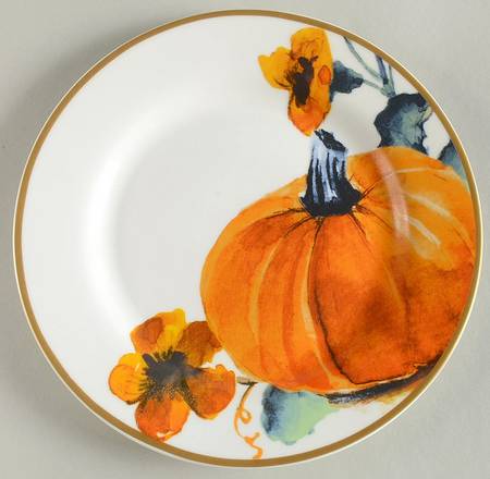 Pumpkins Salad Plate