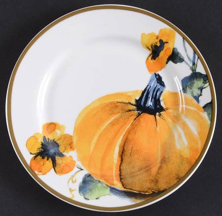 Pumpkins Appetizer Plate