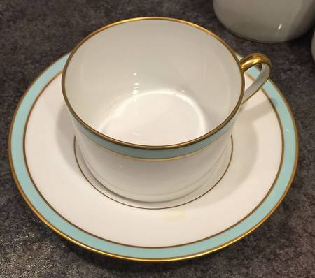 CMH12 Flat Cup & Saucer Set