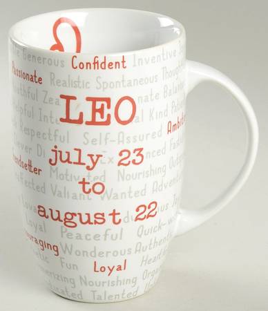 Horoscope Signs Latte Mug