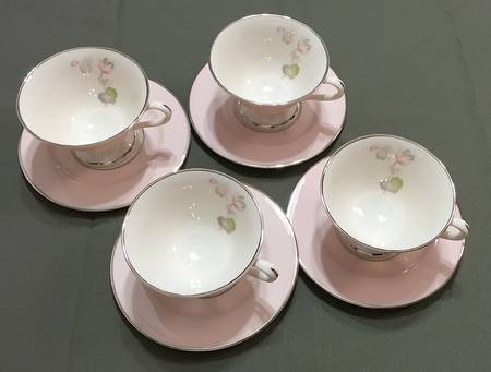 CRK4 Footed Cup & Saucer Set