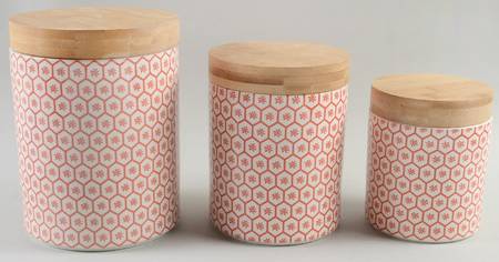 Chelsea (Mix and Match) (3 Piece) Canister Set (Box Set)