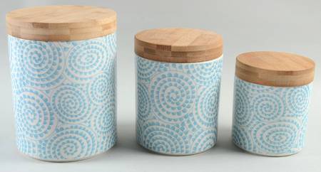 Chelsea (Mix and Match) (3 Piece) Canister Set (Box Set)