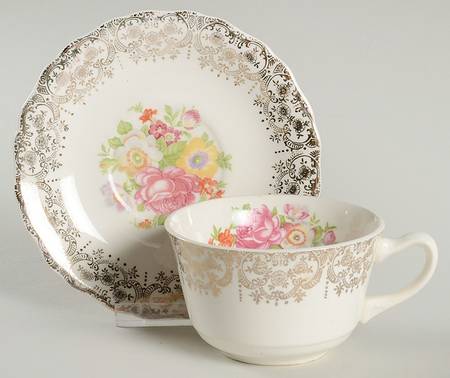 CAN302 Flat Cup & Saucer Set