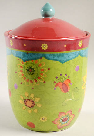Tunisian Sunset Small Canister & Lid