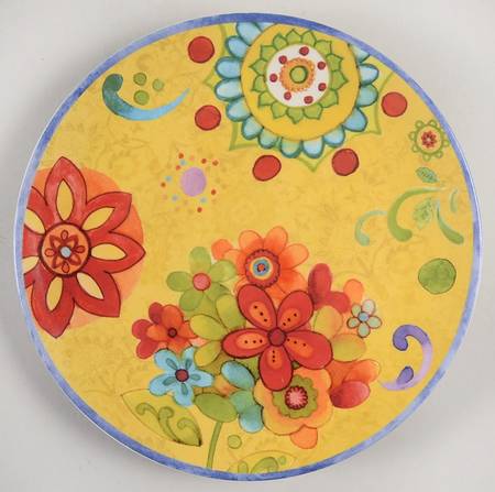 Tunisian Sunset Salad Plate