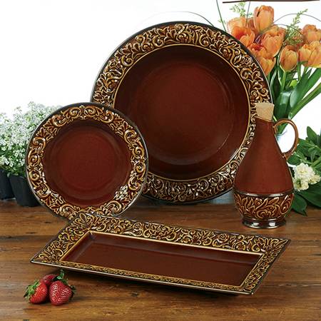 Solstice Brown 16" Bread Tray
