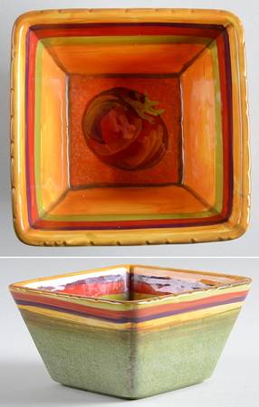 Terra Toscana Dip Bowl (for Dip and Spreader)