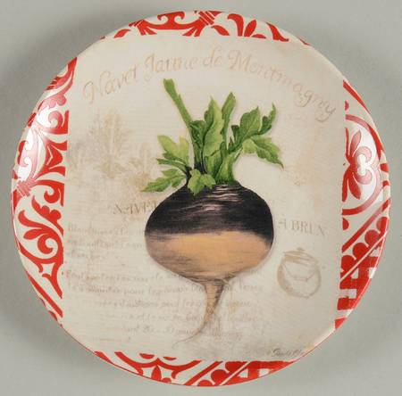 French Veggies Dipping Plate