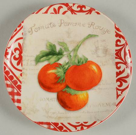 French Veggies Dipping Plate