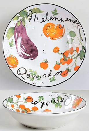 Melanzana 8" Individual Pasta Bowl