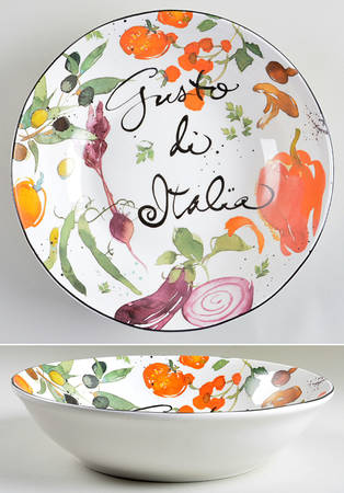 Melanzana 12" Pasta Serving Bowl
