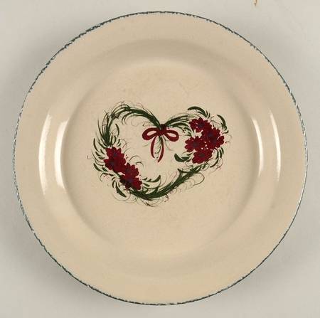 Heart Wreath by Casey Pottery