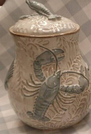 Time Flies Large Canister & Lid