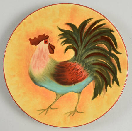 Break of Dawn Salad Plate