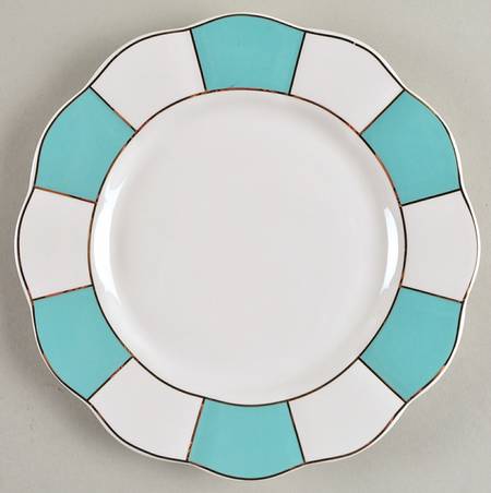 C6Y3 Turquoise Salad Plate