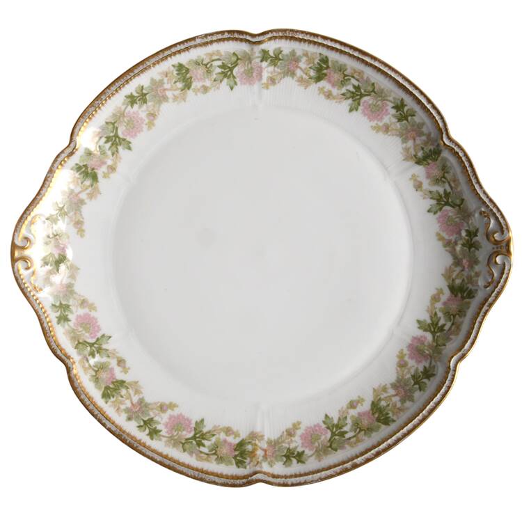 CHF1967 Handled Cake Plate by Charles Field Haviland