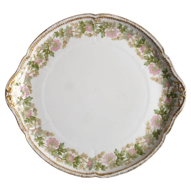 CHF1967 Handled Cake Plate by Charles Field Haviland