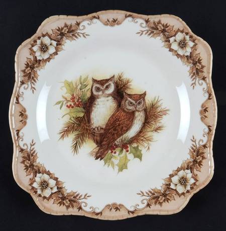 Woodland Square Salad Plate