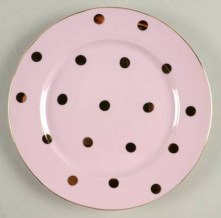 C6Y5 Pink Salad Plate
