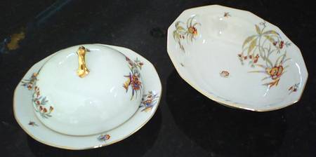 CZE345 9" Oval Vegetable Bowl
