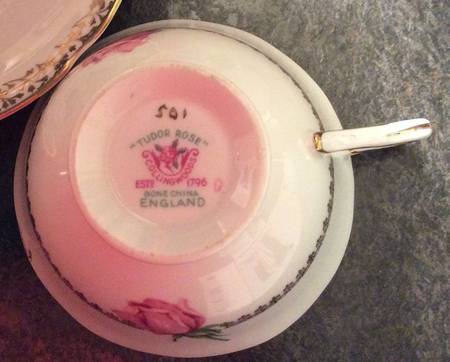 Tudor Rose Footed Cup