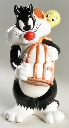 Cookie Jars Figural Cookie Jar & Lid