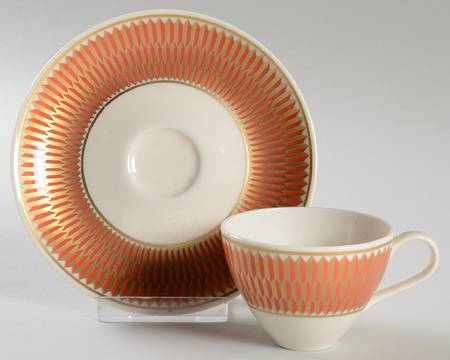 C97 Flat Demitasse Cup & Saucer Set
