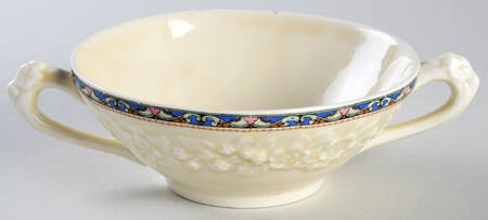 CRD292 Flat Cream Soup Bowl