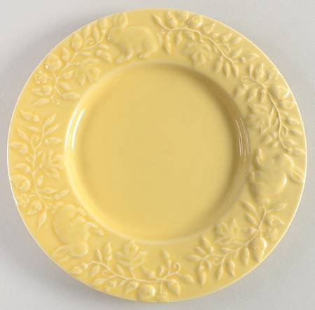 C9M19 Yellow Salad Plate