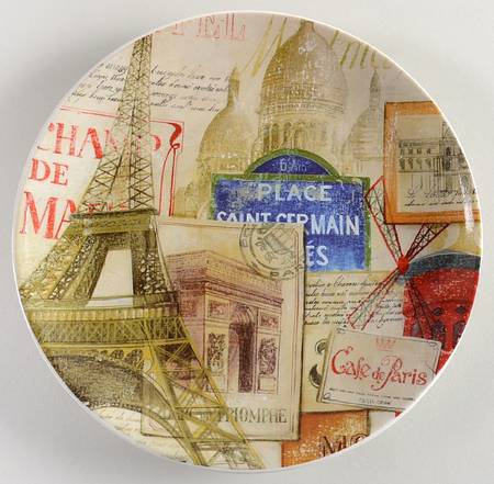 Around the World Salad Plate