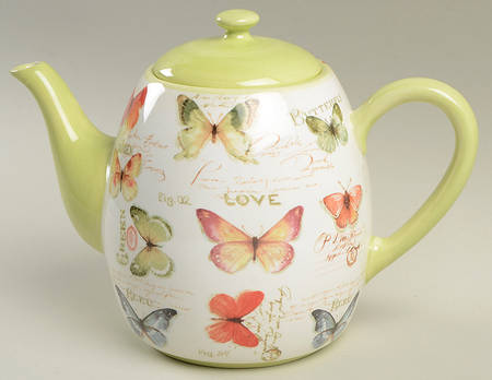 Rainbow Seeds Teapot & Lid